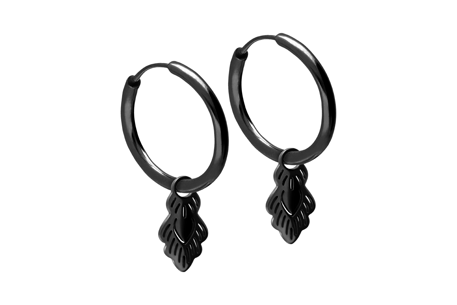 Chirurgenstahl Ohrclicker Creolen ORIENTALISCHES DESIGN von Piercingline